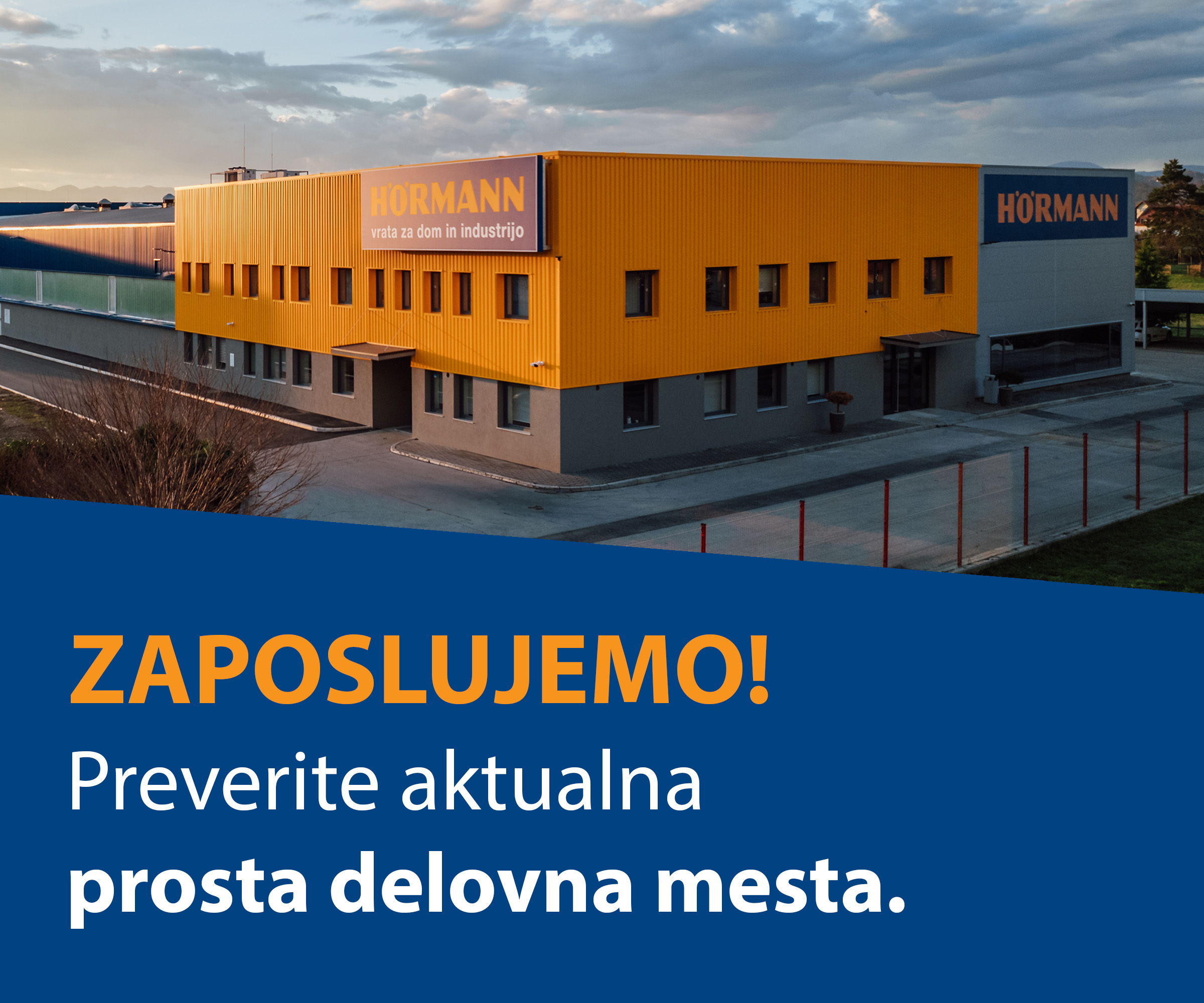 Hörmann Slovenija zaposluje